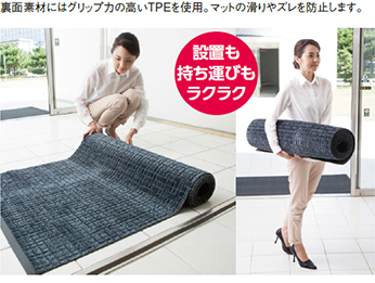軽量で、突然の雨にも素早く対応できる、ランナータイプもラインナップしています。