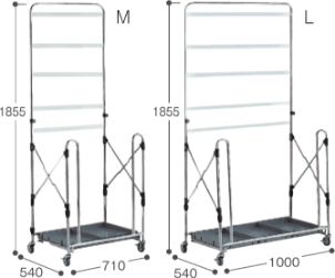 BMハンディクリーナーハンガー(5本掛け)